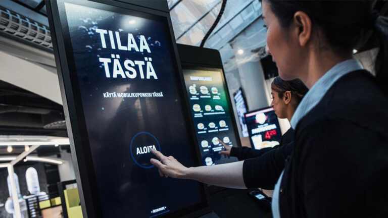 Self Ordering Kiosk gastronomie