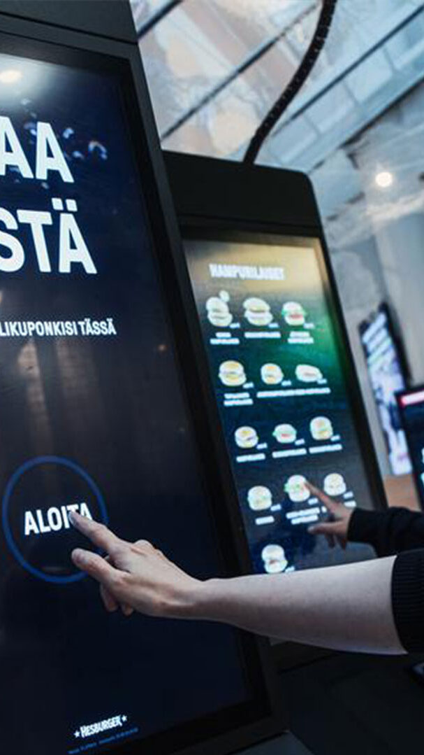 Self Ordering Kiosk gastronomie